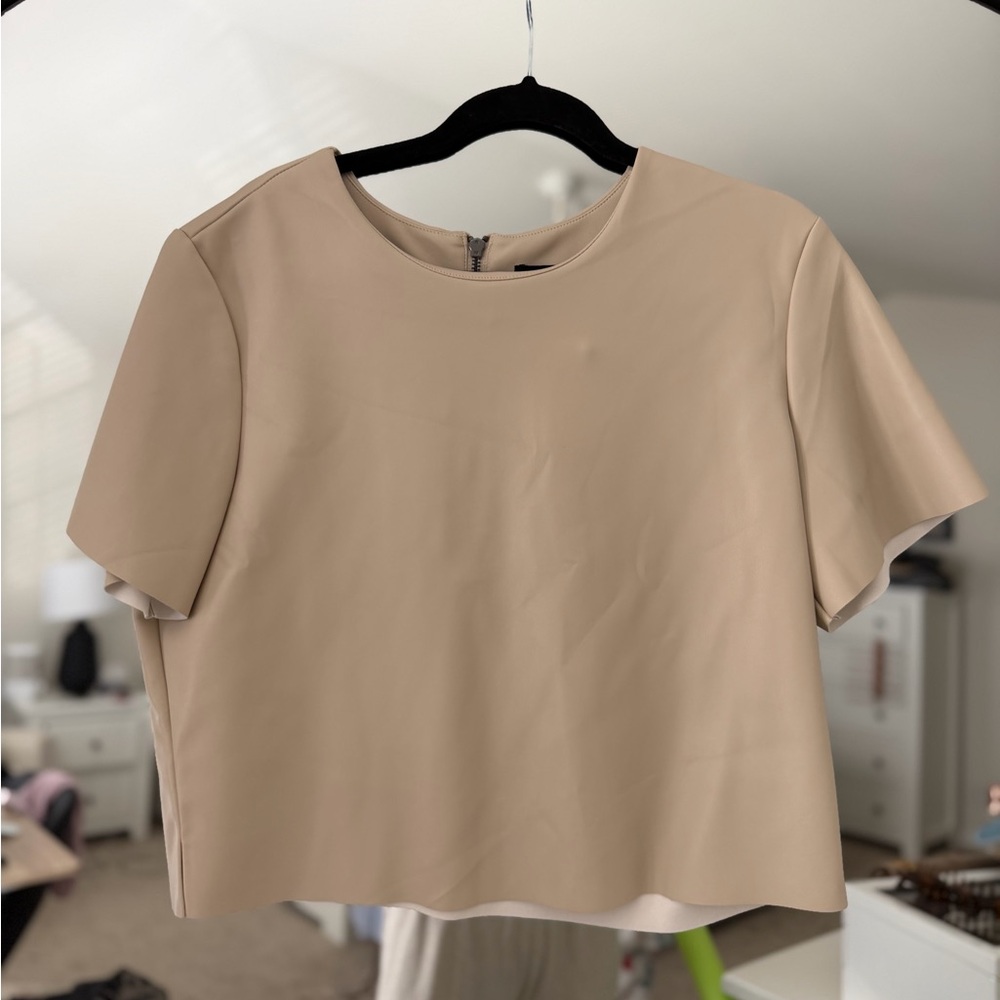 Steve Madden Leather Women's Top